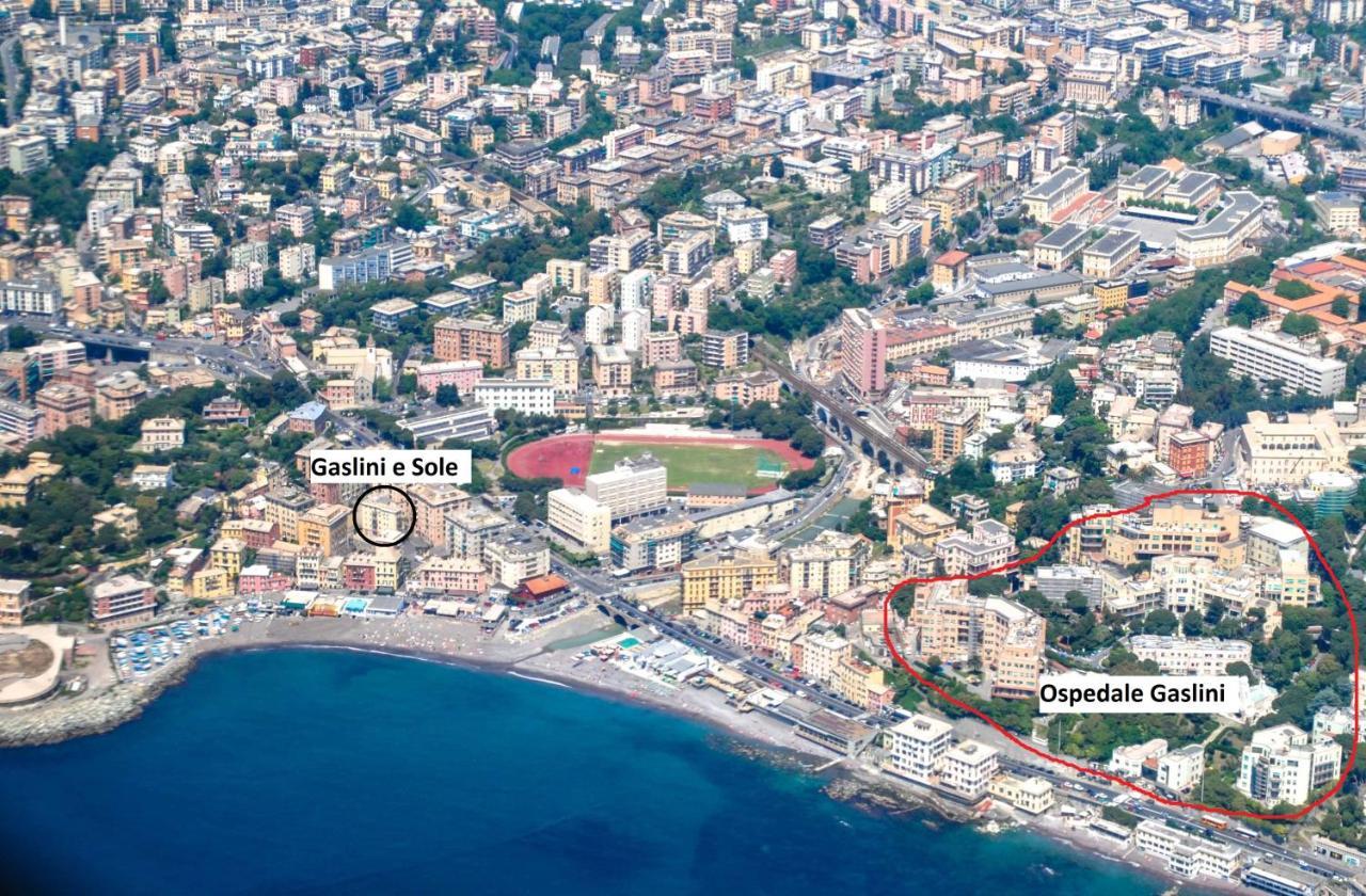 Gaslini E Sole Hotel Genoa Ngoại thất bức ảnh