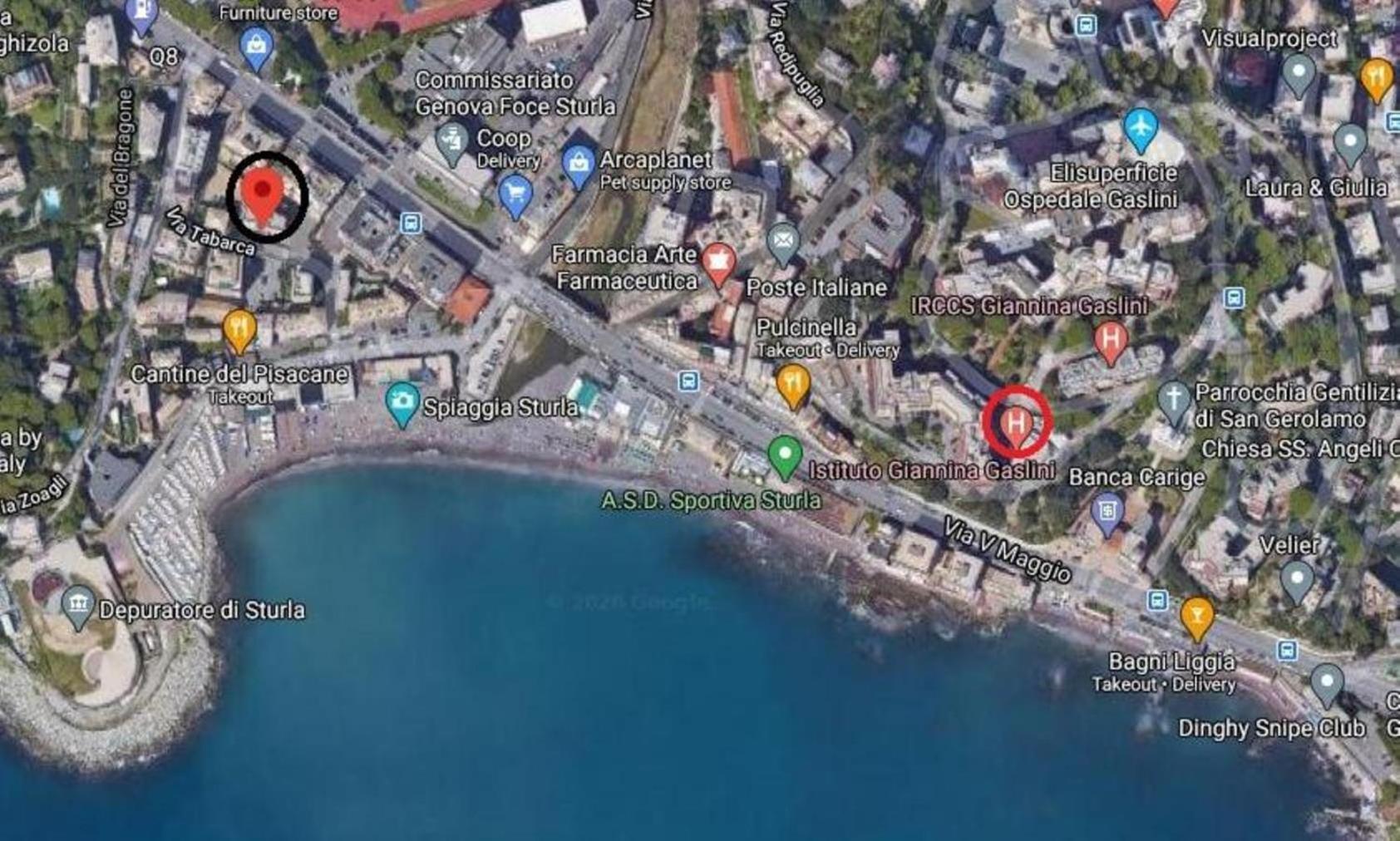 Gaslini E Sole Hotel Genoa Ngoại thất bức ảnh